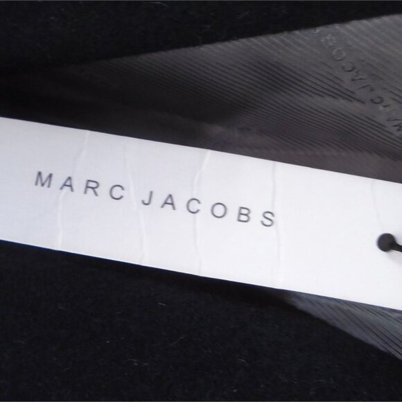 MARC JACOBS Women's Black Wool Bomber/Jacket Size 4 NEW WITH TAGS - Picture 13 of 13